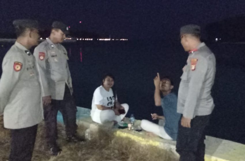  Polsek Kepulauan Seribu Utara Giat Patroli Malam Polri Presisi