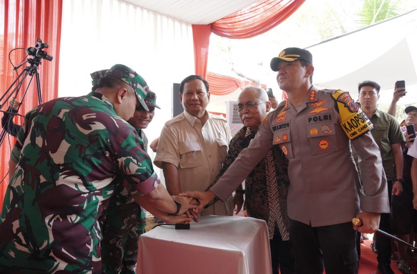  Hadir di Banyumas, Prabowo Resmikan 16 Titik Bantuan Air Bersih di Lima Wilayah Jateng