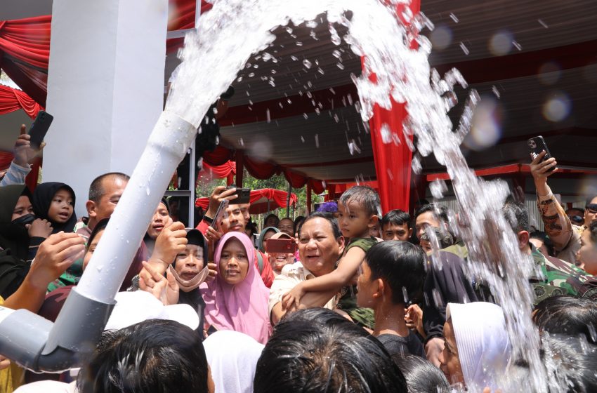  Prabowo Ungkap Beberapa Negara Mau Belajar Keberhasilan Solusi Atasi Kekeringan dari Kemhan-Unhan