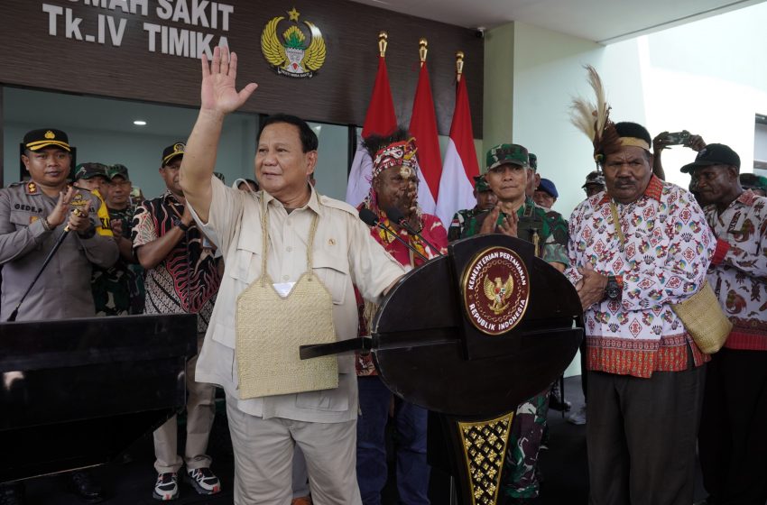  Prabowo Ingin Setiap Kabupaten di Indonesia Punya Rumah Sakit TNI Modern