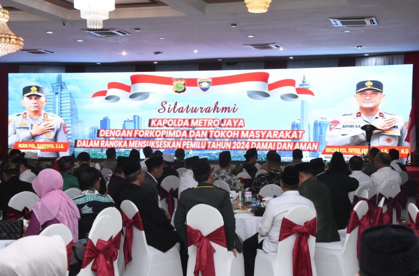  Sukseskan Pemilu 2024, Pangdam Jaya dan Kapolda Metro Jaya Gelar Acara Silaturahmi
