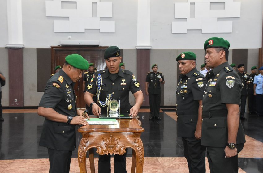  Jabatan Kepala Ajudan Jenderal Kodam Jaya/Jayakarta Diserah Terimakan