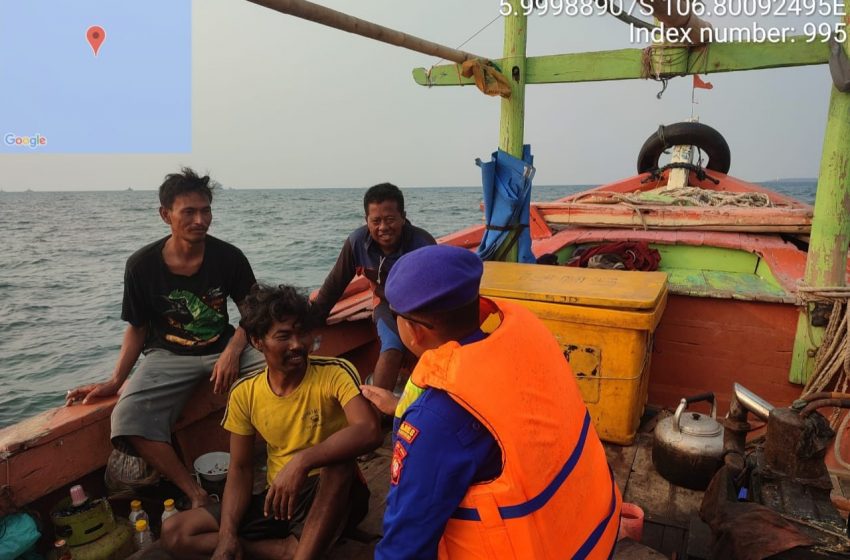  Satuan Polair Polres Kepulauan Seribu Gelar Patroli Laut di Perairan Pulau Untung Jawa dengan Kapal Polisi KP. VII-40-204