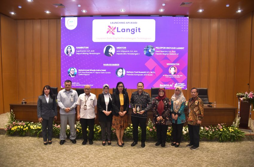  Deputi Persidangan Setjen DPR Sambut Baik Peluncuran Super Apps LANGIT