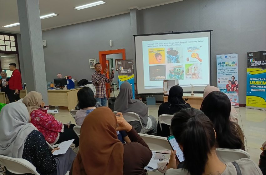  PLN Peduli Melalui Hub UMK Jakarta Raya Selenggarakan Pelatihan Digital Marketing dan Fotografi