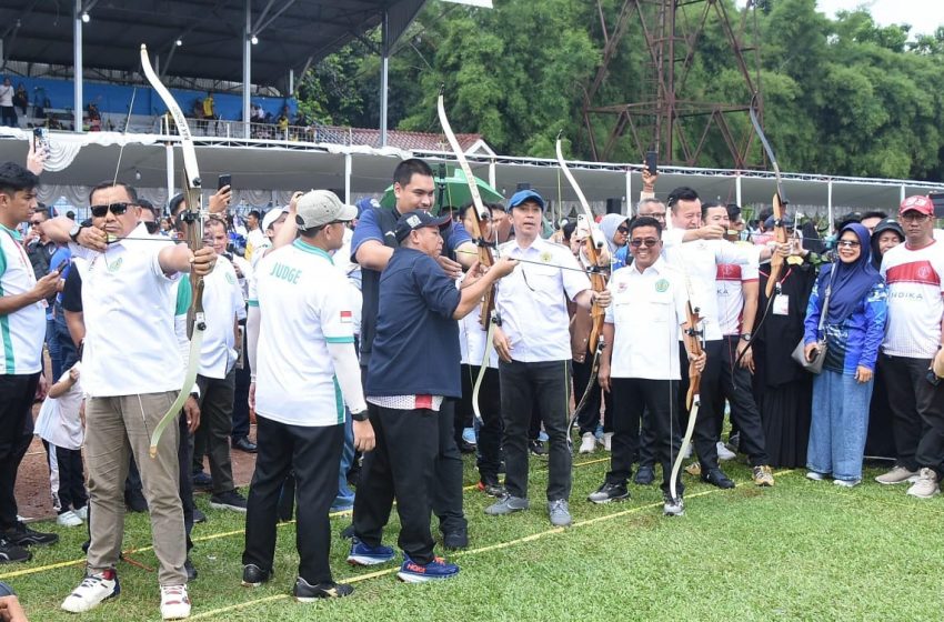  Pangdam Jaya Sebagai Ketua Panitia Penyelenggara Kejurnas Panahan Borebow Tahun 2023 Resmi Dibuka Menpora