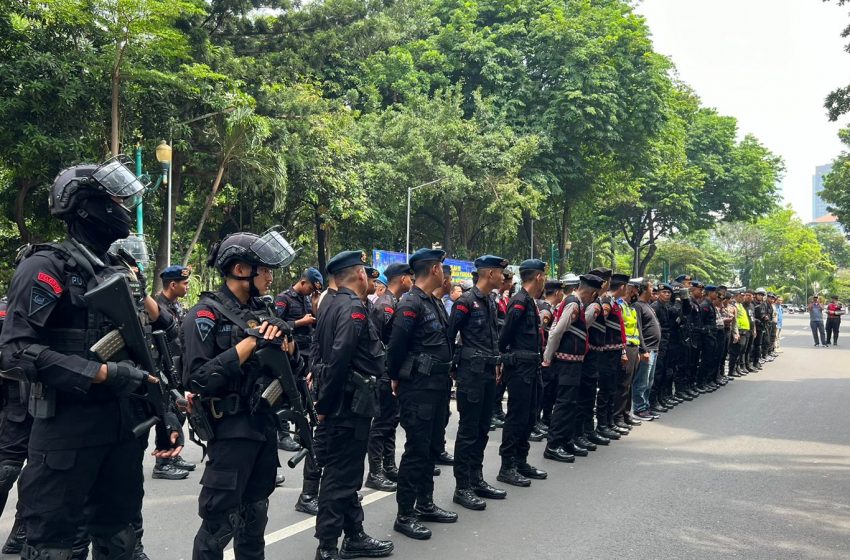  Polda Metro Jaya Laksanakan Patroli Skala Besar Jelang Pemilu