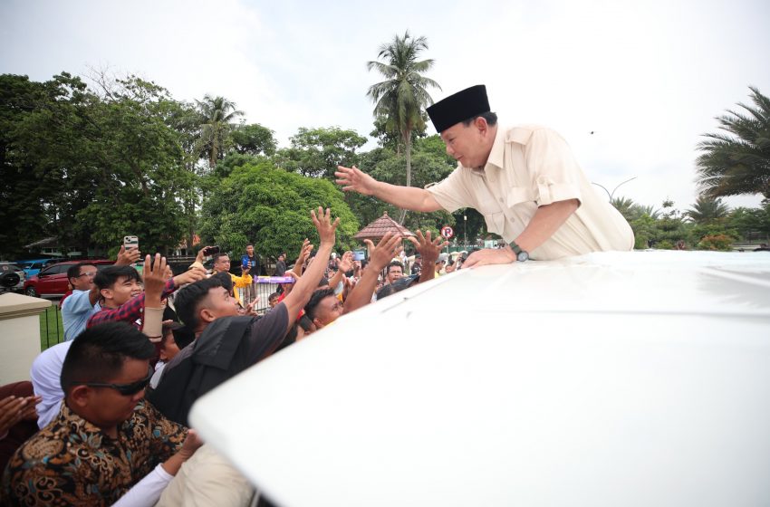  Prabowo: Pemilu Harus Dijalankan Sejujur-jujurnya, Sebersih-bersihnya, Tanpa Kecurangan