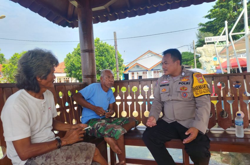  Bripka Marwansyah Ajak Warga Pulau Pramuka Menjaga Keamanan dan Keberlangsungan Pemilu 2024