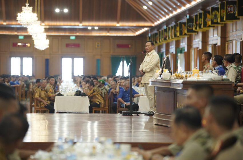  Prabowo kepada Taruna dan Taruni Akademi Militer: Kalian adalah Orang-orang Terpilih