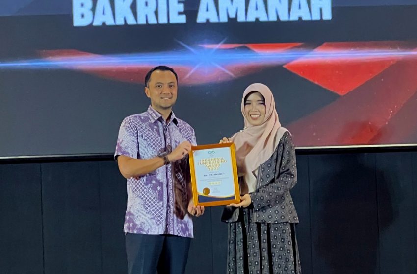  Untuk Ketiga Kalinya, Bakrie Amanah Raih Penghargaan di Indonesia Fundraising Award