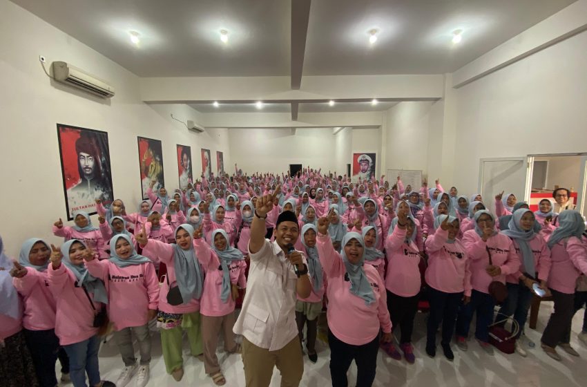  Berseragam Pink, Relawan Doa Ibu deklarasi untuk Prabowo – Gibran