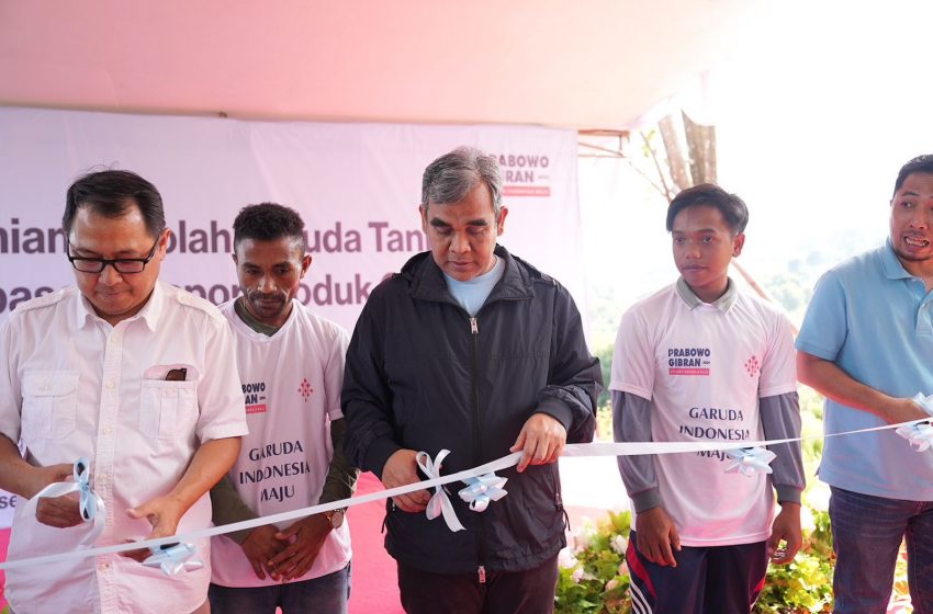  Dukung Astacita Prabowo Gibran, Garuda Indonesia Maju Buka Sekolah Garuda Tani dan Lepas Ekspor Produk Organik Indonesia