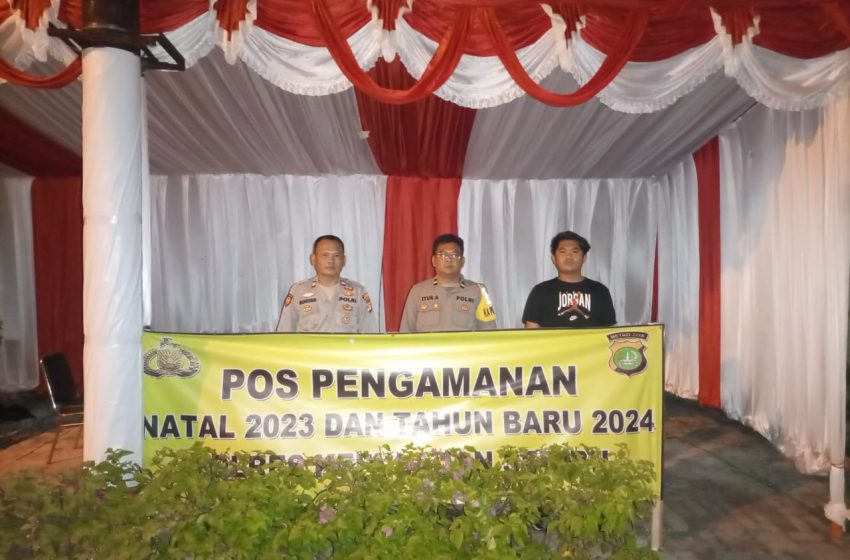  Polsek Kepulauan Seribu Utara Giat Pospam Pulau Pramuka Demi Keamanan Natal 2023 dan Tahun Baru 2024