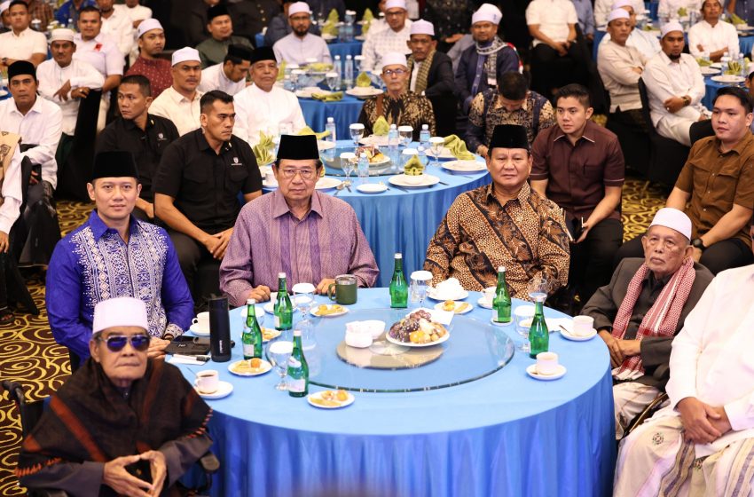  Prabowo Subianto Hadiri Peringatan 19 Tahun Tsunami Aceh Bersama SBY dan AHY