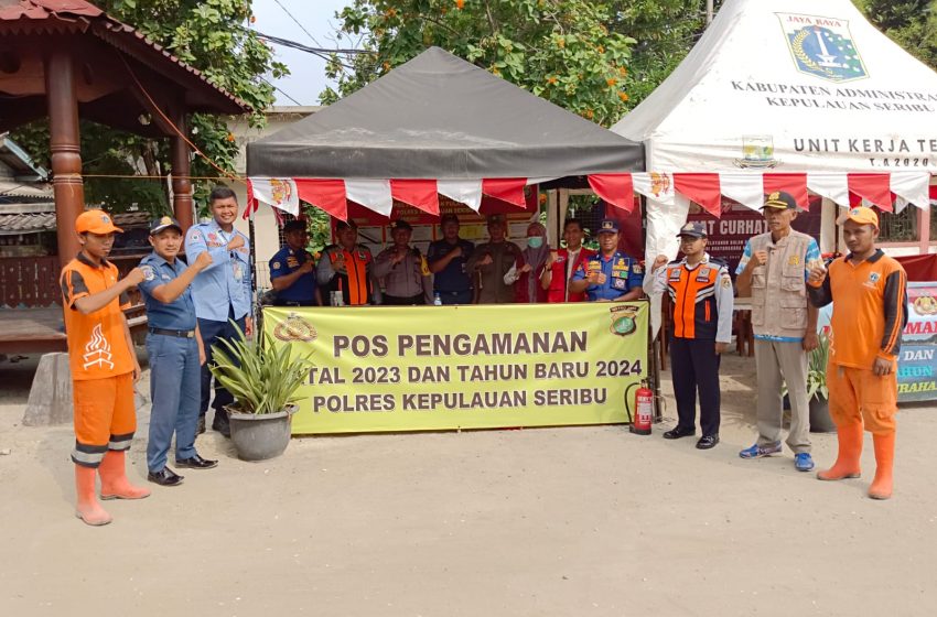  Polsek Kepulauan Seribu Selatan Jaga Keamanan Melalui Kegiatan Operasi Kepolisian Lilin Jaya 2023 dan Tahun Baru 2024