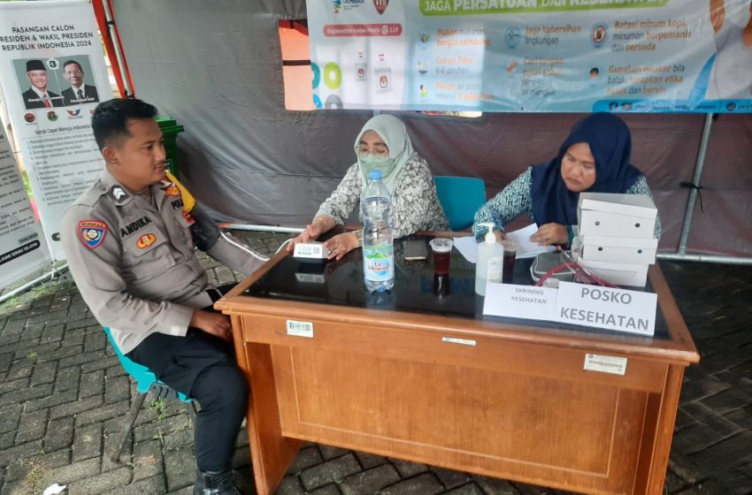  Polsek Kepulauan Seribu Selatan Buka Posko Kesehatan di Pulau Tidung dan Pulau Untung Jawa Pasca Pemilu 2024
