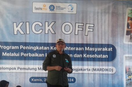MPM PP Muhammadiyah, LazirMu PP Muhammadiyah dan Danone Indonesia Kickoff Pengelolaan Sampah TPST Piyungan
