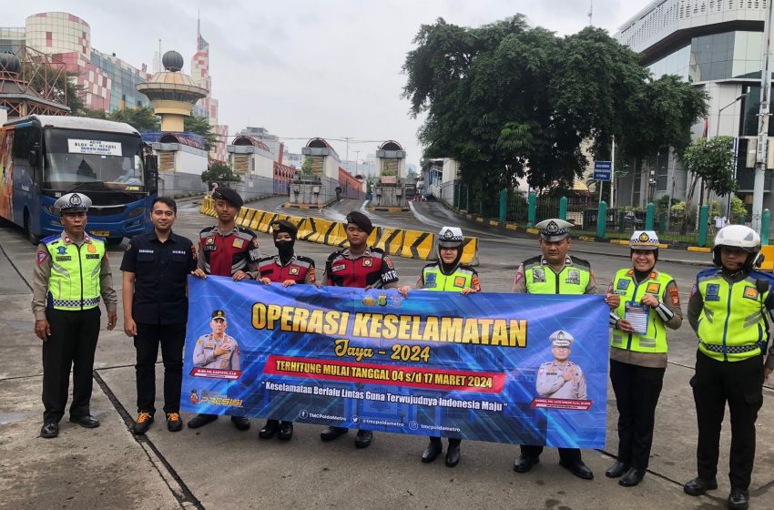 Operasi Keselamatan Jaya 2024, Polda Metro Jaya Terus Edukasi Masyarakat Tentang Keselamatan Berlalu Lintas