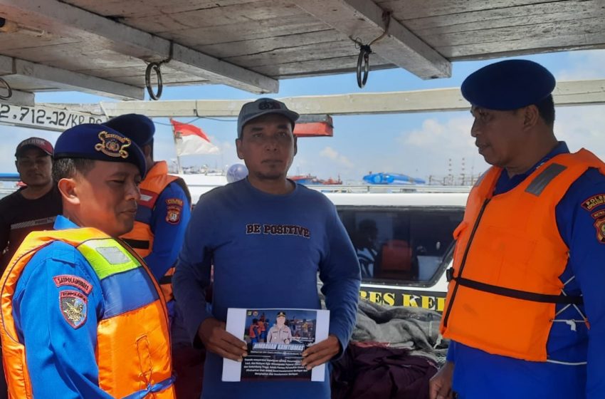  Team Patroli Satpolair Polres Kepulauan Seribu Lakukan Patroli Laut Dialogis di Perairan Pulau Pari