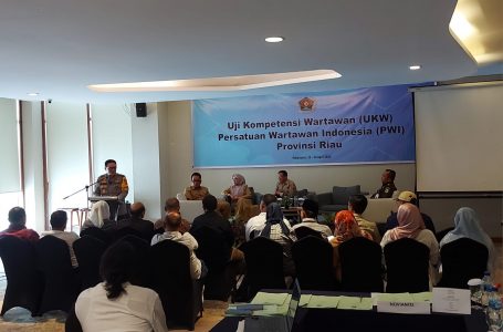 27 Wartawan Riau ikuti UKW Gratis PWI Pusat