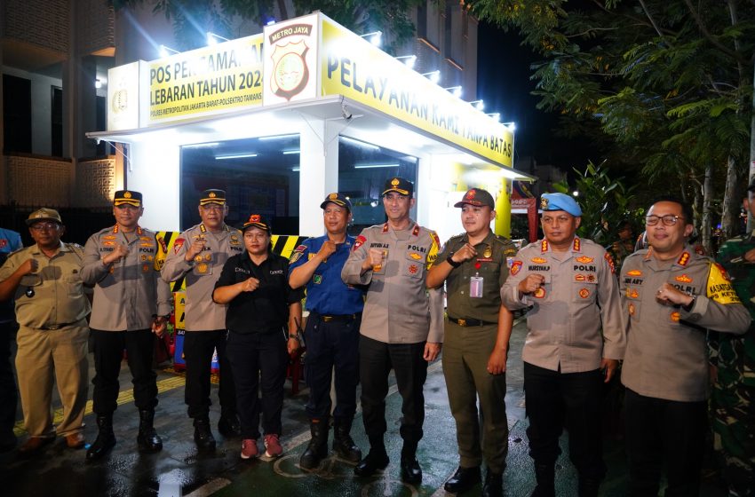  Patroli Mobile Pantau Malam Takbiran, Wakapolda Metro Jaya, Situasi Aman dan kondusif