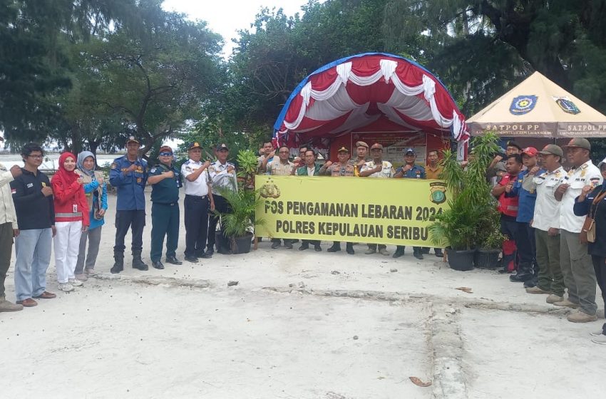  Polsek Kepulauan Seribu Selatan Siap Amankan Wisatawan dengan Pospam Ops Ketupat Jaya