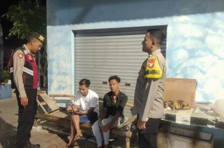 Patroli Malam Perintis Presisi di Pulau Untung Jawa, Kepulauan Seribu Selatan untuk Menjaga Kamtibmas Pasca Pemilu 2024