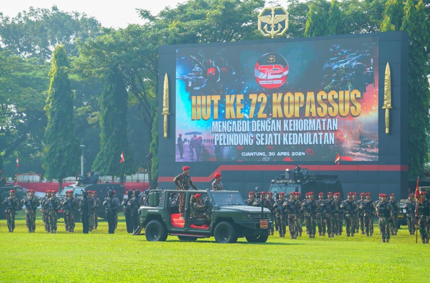  Dankorbrimob Polri Hadiri Perayaan HUT Ke-72 Kopassus TNI-AD Di Makopassus Cijantung