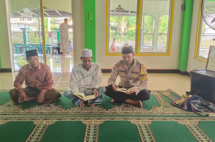  Bripka Amirullah Maliki Berperan Aktif dalam Memperkuat Keharmonisan Umat: Giat Hataman dan Tadarus Al-Qur’an di Pulau Sabira