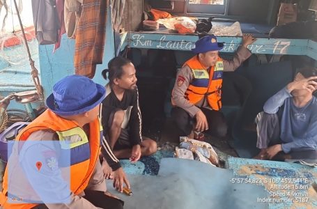 Patroli Laut Dialogis Satpolairud Polres Kepulauan Seribu, Himbau Keselamatan Nelayan dan Antisipasi Kejahatan Laut