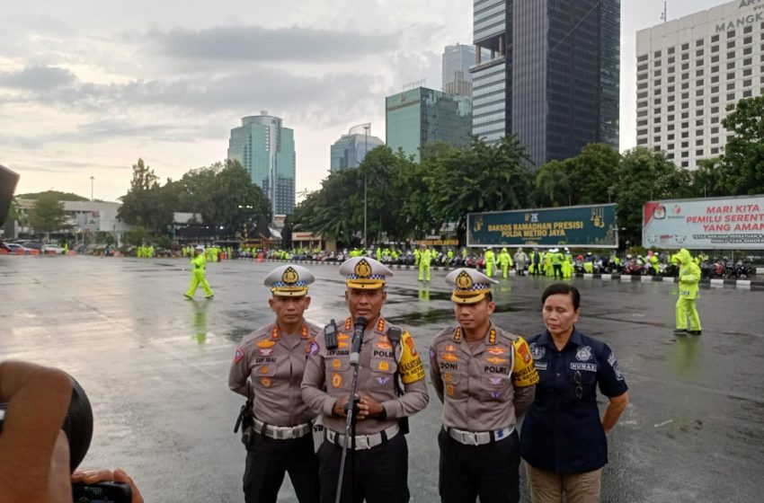  Polda Metro Jaya Kerahkan 1.500 Personel Amankan Malam Takbiran