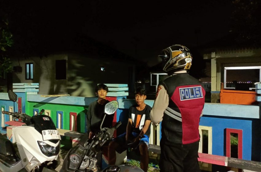  Patroli Malam Polsek Kepulauan Seribu Selatan: Antisipasi Gangguan Kamtibmas Pasca Pemilu 2024