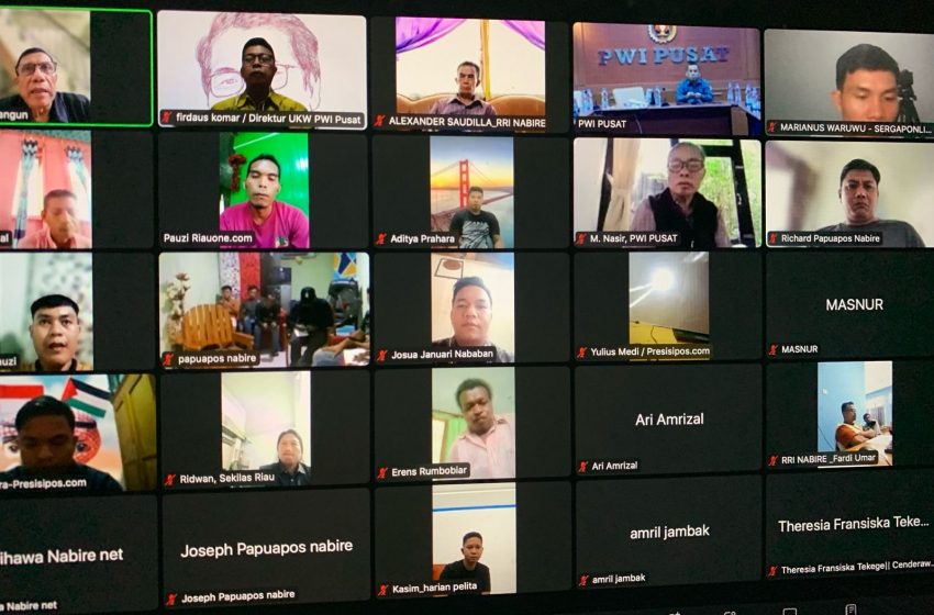  Peserta UKW dari Papua Tengah dan Riau Antusias Ikuti Pelatihan Jurnalistik/ Pra-UKW