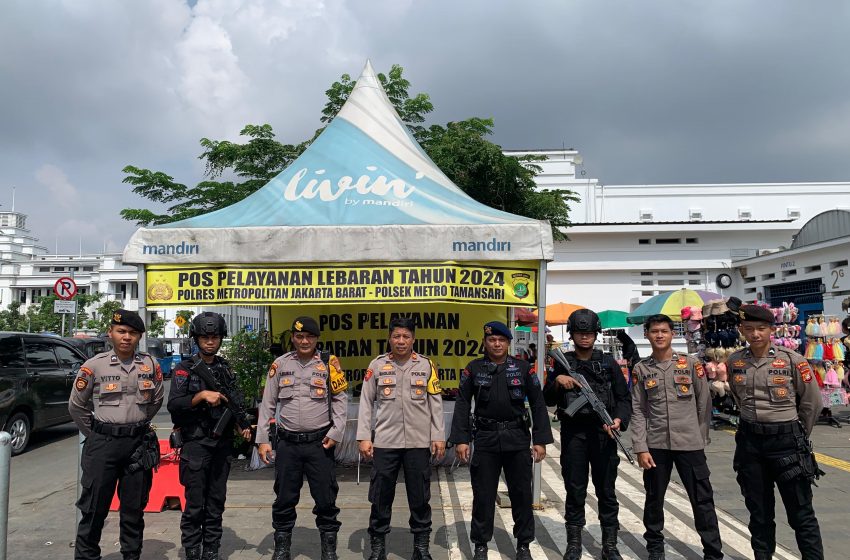  Libur Lebaran, Polisi Siapkan Pos Pengamanan dan Pelayanan di Wisata Kota Tua