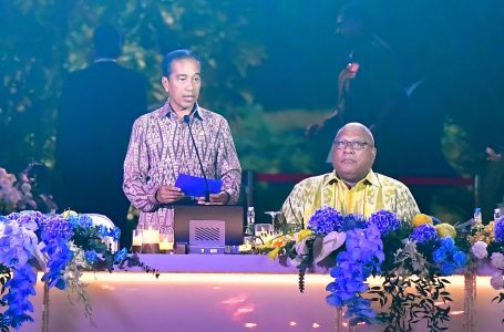 Presiden Jokowi Jamu Santap Malam Para Pemimpin dan Delegasi KTT WWF Ke-10 di GWK