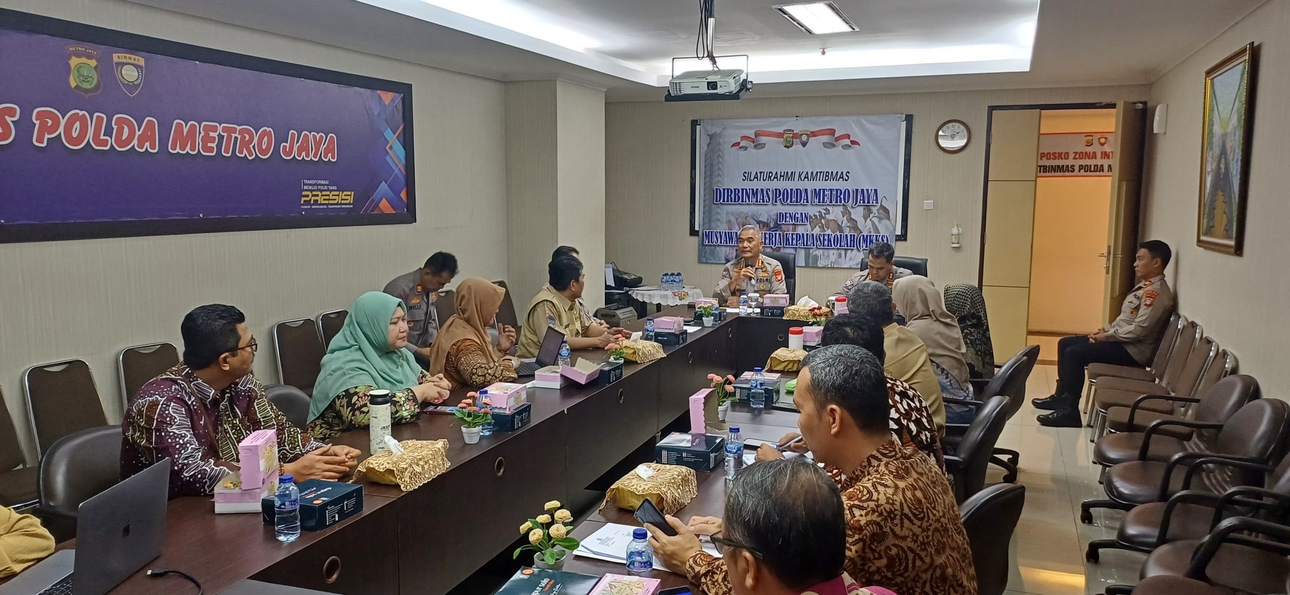 Cegah Tawuran, Polda Metro Jaya Gelar Pertemuan dengan Musyawarah Kerja Kepala Sekolah