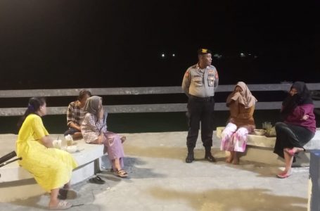 Patroli Malam Perintis Presisi Polsek Kepulauan Seribu Utara: Waspada Hoax dan Kedamaian Pasca Pemilu 2024