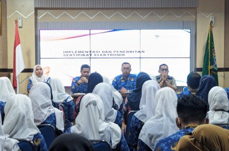 Juni, BPN Kota Depok Launching Kantor Elektronik