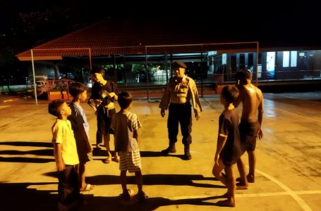 Patroli Malam Perintis Presisi Polsek Kepulauan Seribu Utara Antisipasi Gangguan Kamtibmas Pasca Pemilu 2024