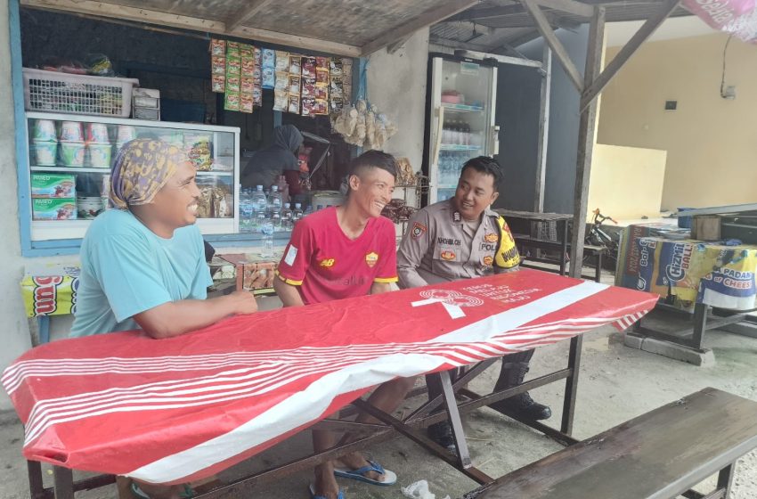  Bhabinkamtibmas Pulau Pari, Polres Kepulauan Seribu Sambang Warga, Tingkatkan Silaturahmi dan Kamtibmas