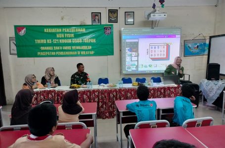 Kegiatan Non Fisik TMMD Ke-121 Depok, Siswa SD Bojongsari Mendapat Pembekalan Belajar Bahasa Inggris