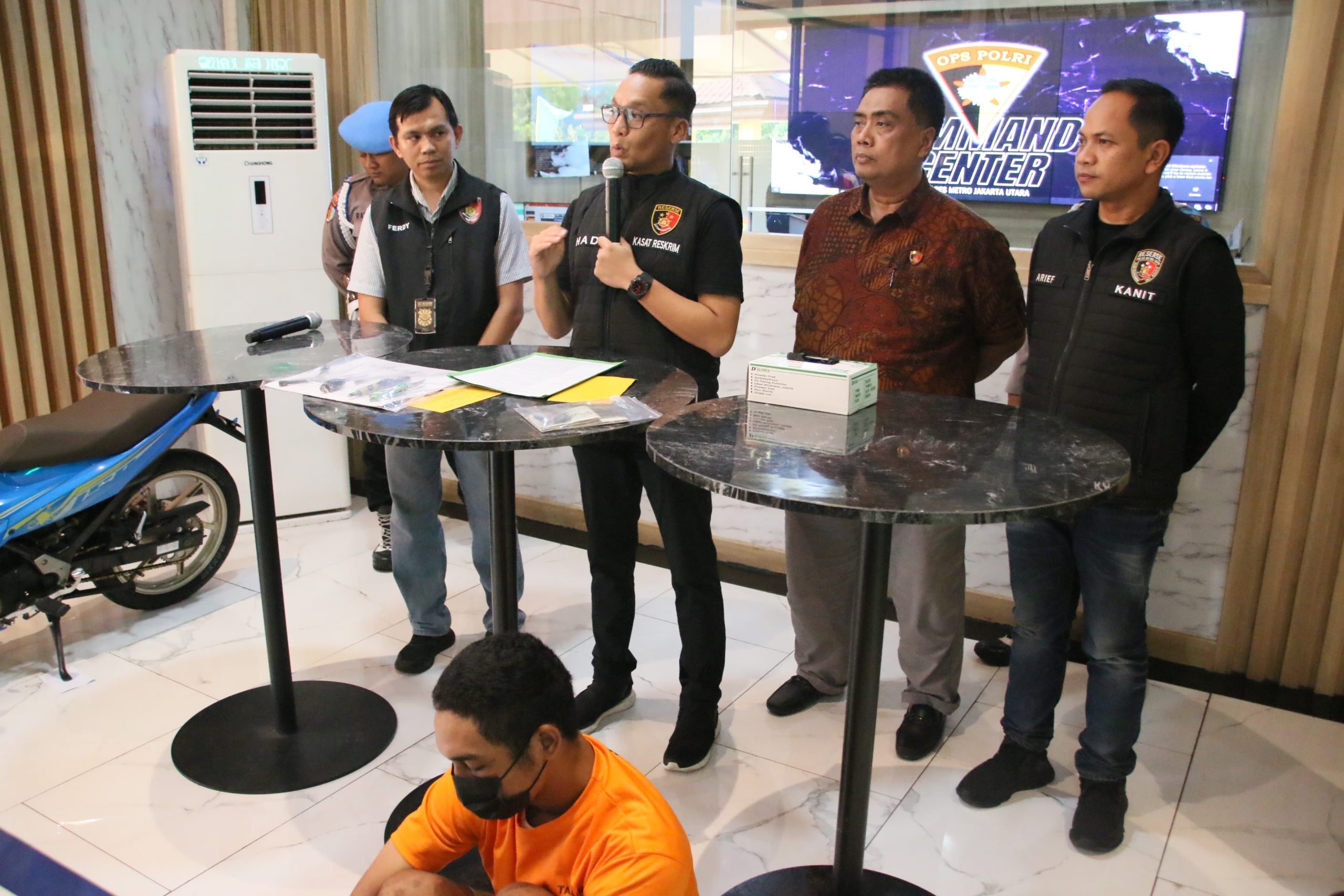 Pengungkapan Kasus Curanmor di Polres Metro Jakarta Utara