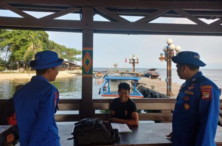 Satpolairud Polres Kepulauan Seribu Laksanakan Patroli Laut Antisipasi Kejahatan