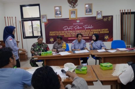 Bhabinkamtibmas Pulau Harapan Aipda Sidik Hadiri Rapat Pleno Terbuka Rekapitulasi DPSHP Pilgub DKI Jakarta 2024