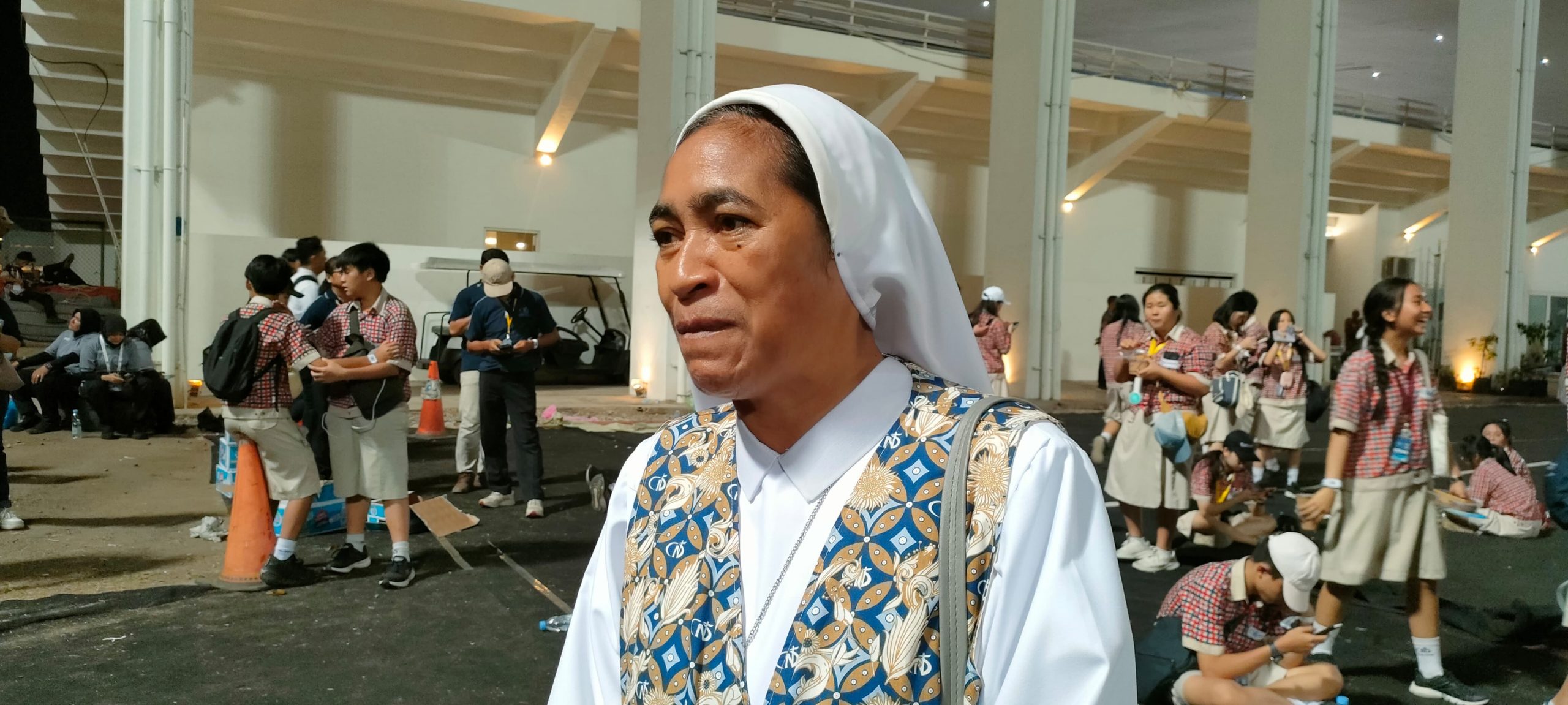 Sister Maria Apresiasi Polri dalam Pengamanan Kunjungan Paus Fransiskus di Indonesia