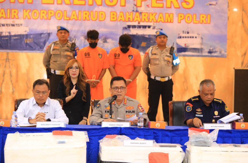  Polri Ungkap Kasus Perdagangan Ilegal 100 Ribu Benih Bening Lobster