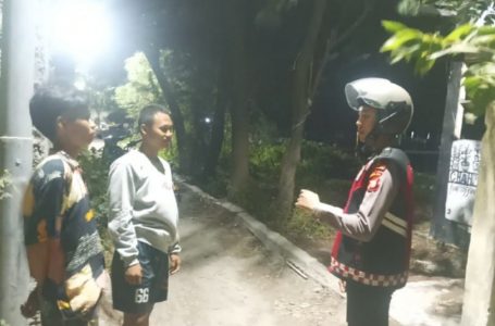 Polsek Kepulauan Seribu Utara Gelar Patroli Malam Perintis Presisi untuk Cegah Tawuran Remaja