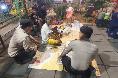 Polsek Kepulauan Seribu Utara Gelar Patroli Malam Perintis Presisi Cegah Tawuran Remaja